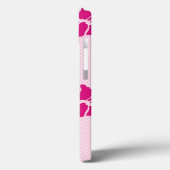 Lippenstift-Kuss-Form-Druck-Muster Case-Mate iPhone Hülle (Rückseite / Links)