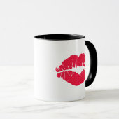 Lippenstift-Kuss Tasse (VorderseiteRechts)