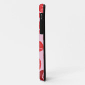 Lippenstift-Küsse Case-Mate iPhone Hülle (Hinten/Links)