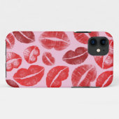 Lippenstift-Küsse Case-Mate iPhone Hülle (Rückseite (Horizontal))