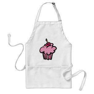 Lippenstift Küsse Cupcake Schürze