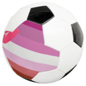 Lippenstift-Lesbe Fußball (Dreiviertel)