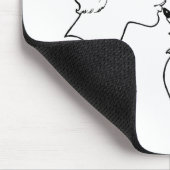 LIPPENSTIFT-LESBE MOUSEPAD (Ecke)
