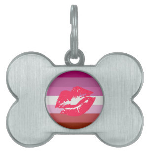 Lippenstift Lesbische Pride-Flagge Tiermarke