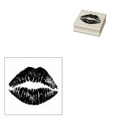 Lippenstift-Lippen Gummistempel (Stempel)