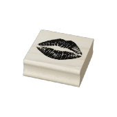 Lippenstift-Lippen Gummistempel (Stempel)