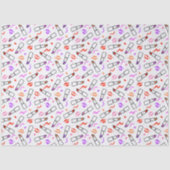 Lippenstift-Muster Seidenpapier (Vorderseite)