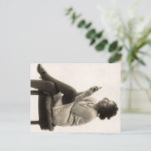 Lippenstift Postkarte (Stehend Vorderseite)