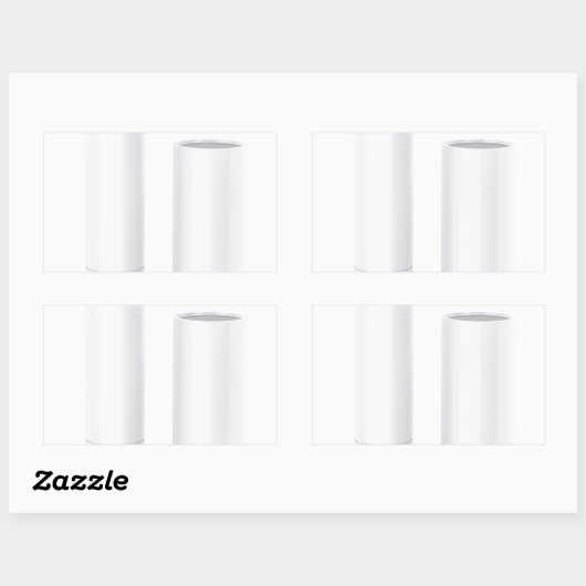 Lippenstift Rechteckiger Aufkleber (Blatt)