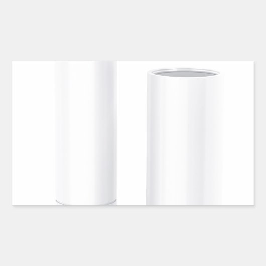 Lippenstift Rechteckiger Aufkleber (Vorderseite)