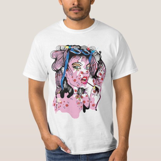 Lippenstift T-Shirt (Vorderseite)