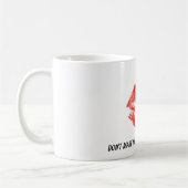 Lippenstift-Tasse Kaffeetasse (Links)