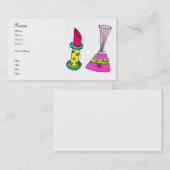 Lippenstift u. Nagellack-Visitenkarten Visitenkarte (Vorne/Hinten)