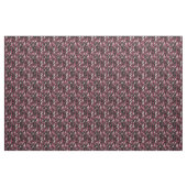 Lippenstift und dunkles Mauve-Tarnmuster abstrakt Stoff (Yard (91,4 cm))