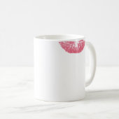 Lippenstiftfleck-Kaffee-Tasse Kaffeetasse (VorderseiteRechts)