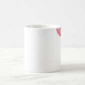 Lippenstiftfleck-Kaffee-Tasse Kaffeetasse (Mittel)