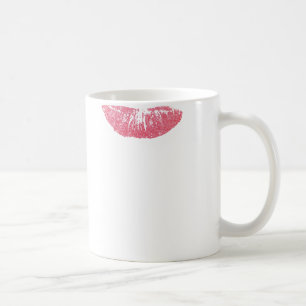 Lippenstiftfleck-Kaffee-Tasse Kaffeetasse