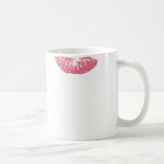 Lippenstiftfleck-Kaffee-Tasse Kaffeetasse