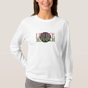 Lippenstifthippie-Kapuzenpulli T-Shirt