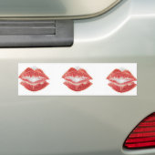 Lippenstiftkuß Autoaufkleber (Auf Auto)