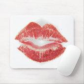 Lippenstiftkuß Mousepad (Mit Mouse)