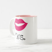 LippenTasse Zweifarbige Tasse (Vorderseite Links)