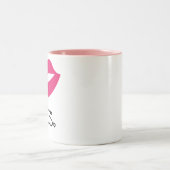 LippenTasse Zweifarbige Tasse (Mittel)