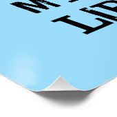 Lippenverlust Poster (Ecke)