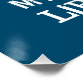 Lippenverlust Poster (Ecke)