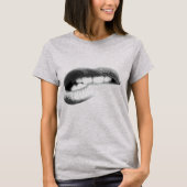 Lippenzahn-Biss T-Shirt (Vorderseite)
