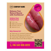 Lippfiller Service Custom Glossy Poster (Vorderseite)