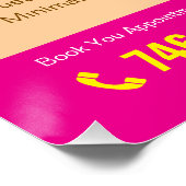 Lippfiller Service Custom Glossy Poster (Ecke)