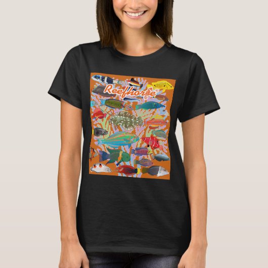 Lippfischsammlung T-Shirt (Vorderseite)