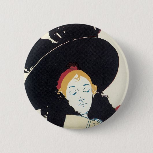 Lippincott's Februar Button (Vorderseite)