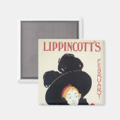 Lippincotts Februar Magnet (Vorderseite/Rückseite)