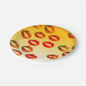 Lippt Teller für benutzerdefiniertes Papier 7 in (Schrägansicht)