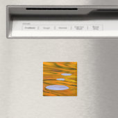 Lippteppich auf Orangenwasser, Kanada Magnet (In Situ (Geschirrspüler))