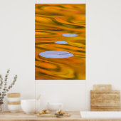 Lippteppich auf Orangenwasser, Kanada Poster (Küche)