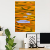 Lippteppich auf Orangenwasser, Kanada Poster (Heimbüro)