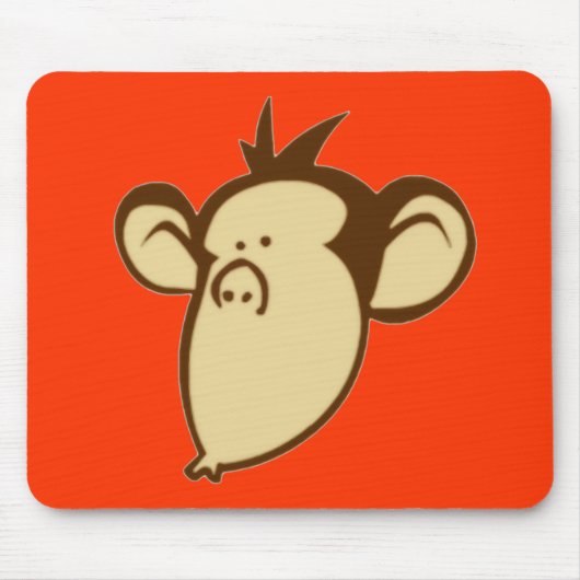 Lippy Monkey Mousepad (Vorne)