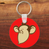 Lippy Monkey-Schlüsselanhänger Schlüsselanhänger (Vorderseite)
