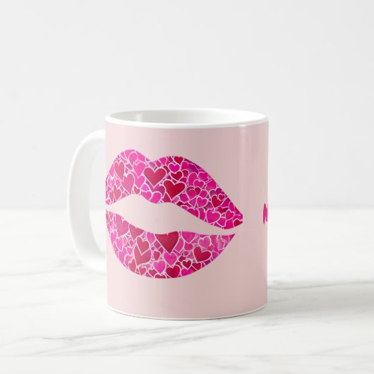 Lips 01 MWAAA lieben! Kaffeetasse (Vorderseite Links)