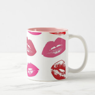 lips-220184 SCHÖNHEIT FASHION KISSES LIPS Hochglan Zweifarbige Tasse