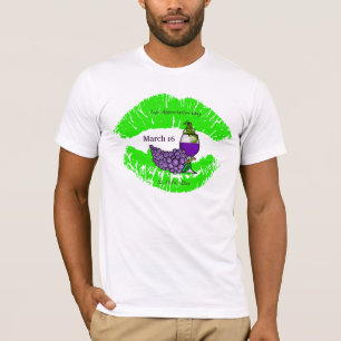 Lips Appreciation Day & St.Urho's Day T - Shirt #2