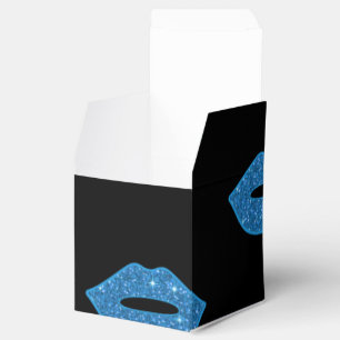 Lips Blaue Küsse Schwarze Visagistin Fancy Geschenkschachtel