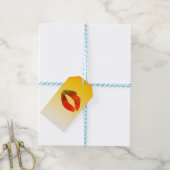 Lips Custom Gift Tags Geschenkanhänger (Mit Garn)