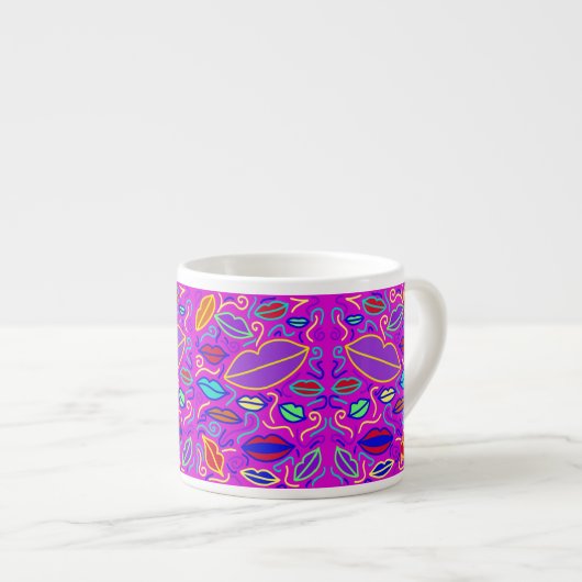 Lips Espresso Tasse (Vorderseite Rechts)