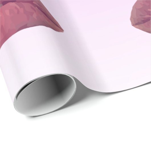 Lips glänzendes Wrapping Paper, 30 in x 2 ft Geschenkpapier (Rolleneckpunkt)