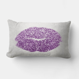 Lips Glitzer Gray Violet Lila Makeup Kiss Sky Lendenkissen