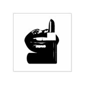 Lips Gummistempel (Prägung)